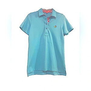 Women’s Magnolia Lane Master’s Short Sleeve Four Button Polo Pima Cotton